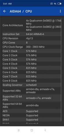 סקירה Xiaomi Mi 8: זיכרון RAM