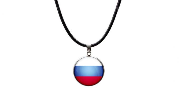 ציוד ספורט: השעיה עם דגל רוסי