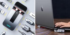 חובה: מעמד רכזת Baseus ל- MacBook