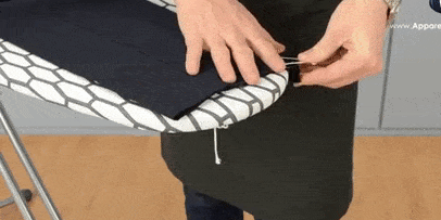 איך לגהץ את המכנסיים עם חצים: לצרף את הרגל