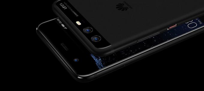 P10 ו- P10 Huawei פלוס שחור