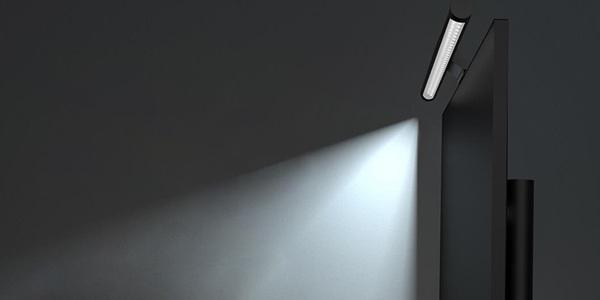 Xiaomi הציגה תאורה אחורית צירית לצגים