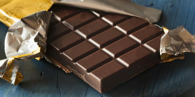 כיצד להפחית מתח באמצעות תזונה: שוקולד