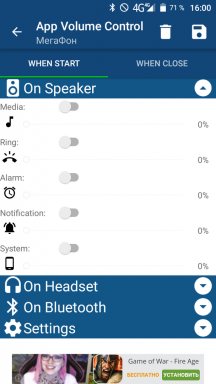 App בקרת עוצמה: התקנה מותאמת אישית התראות קוליות על אנדרואיד