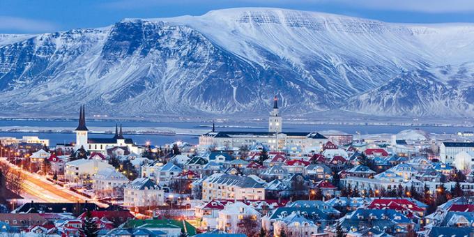 איפה לנוח בינואר: רייקיאוויק, איסלנד