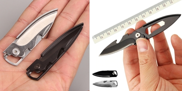 סכין מתקפלת מיניאטורות