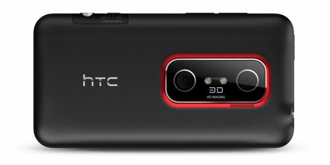 ל- HTC Evo 3D יש שתי מצלמות