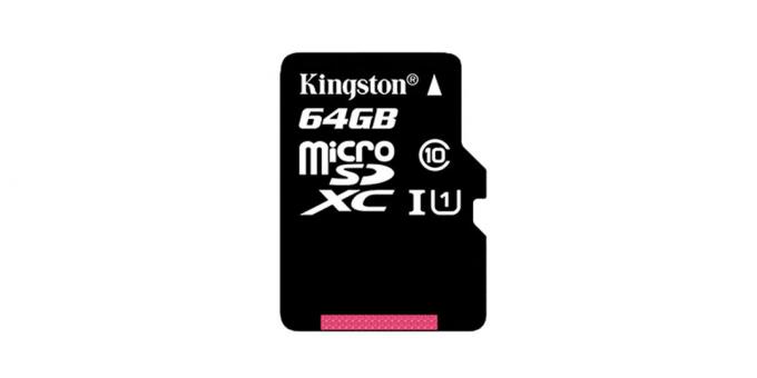 microSD קינגסטון