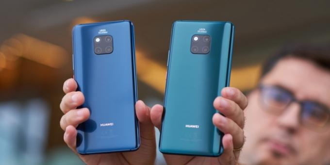 מטה מטה Huawei 20 ו 20 Pro: מצלמה