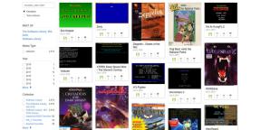 שנשמר בארכיון האינטרנט הופיע אלף משחקים 2.5 עם MS-DOS