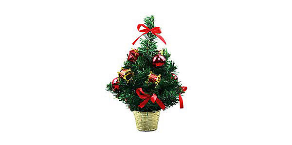 קישוטי חג המולד: עץ אשוח קטן