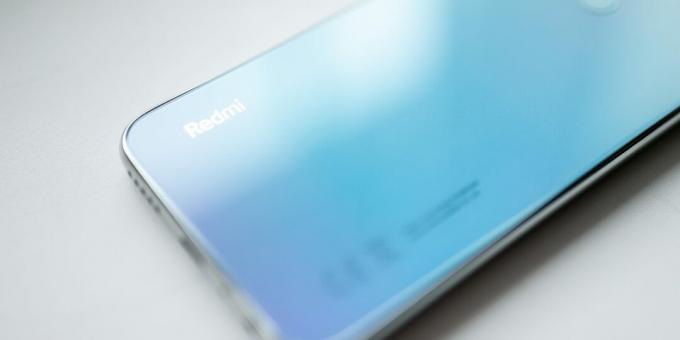 Redmi Note 8T: עיצוב