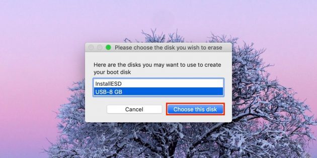 איך לעשות כונן הבזק USB עם MacOS