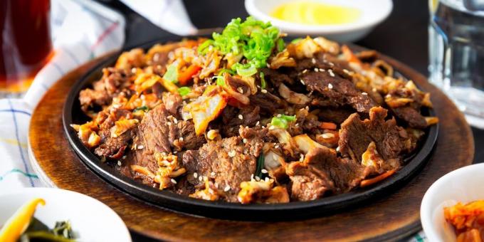 קוריאנית: bulgogi