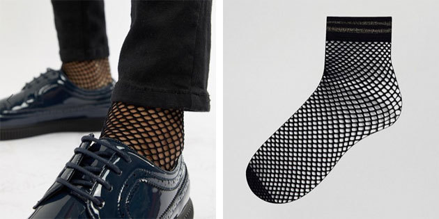גרביים יפים: גרביים לגברי רשת