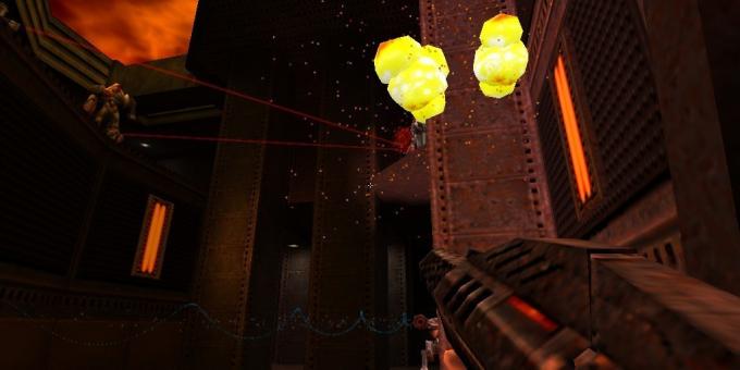 משחקים ישנים על המחשב: ירי II Quake