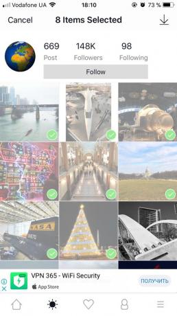 איך להוריד תמונות מ- Instagram באמצעות InstaSaver