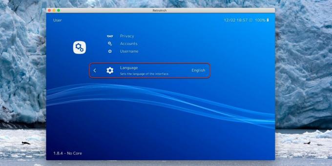 רטרוארך: שינוי שפה