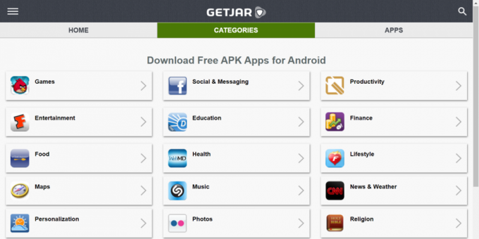 איפה ניתן להוריד אפליקציות אנדרואיד: GetJar