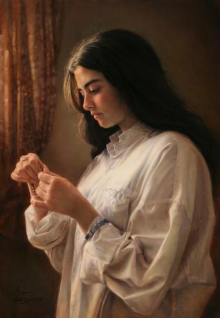 אימאן Maleki - "ילדה ליד החלון» /imanmaleki.com
