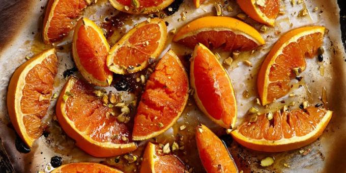 קינוחים טעימים פשוט: תפוזים אפויים
