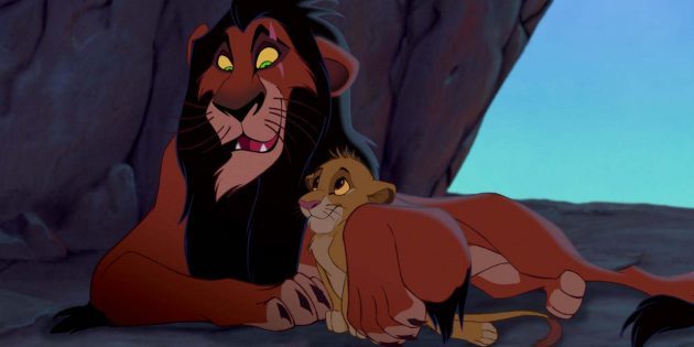 סימבה סקאר בסרט האנימציה "מלך האריות"
