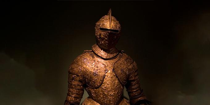 אבירי ימי הביניים לבשו שריון לא כל כך כבד