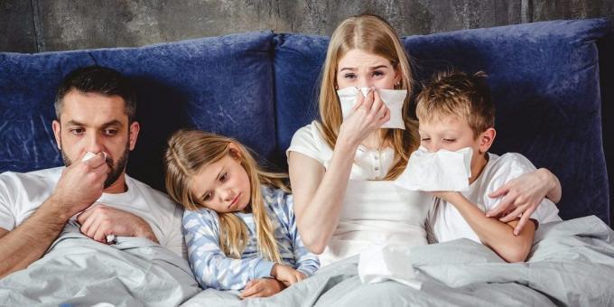 הגנה מפני הצטננות ושפעת