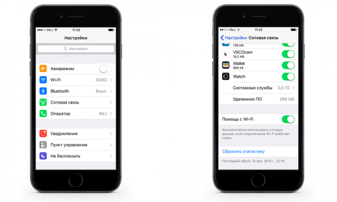 כיצד לשמור על האייפון תעבורת נתונים ניידים עם מערכת ההפעלה iOS 9. כבה את ה- Wi-Fi Assist