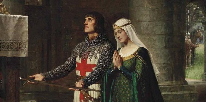 אבירי ימי הביניים לחמו בטורנירים לא רק לתשומת לב הנשים