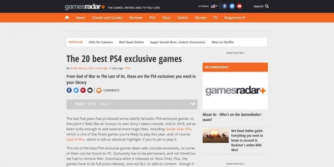 איפה לחפש את המשחק: מבחר על GamesRadar