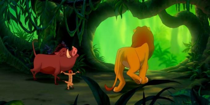Cartoon "מלך האריות": חיות המוצגת באופן ריאליסטי