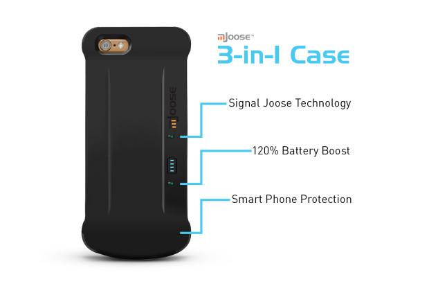 Case-סוללת mJoose מוגבר אות סלולרי