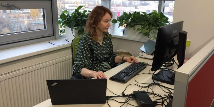 Workplace נינה Osovitskoy, HeadHunter HR מיתוג מומחה