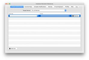 Karabiner-Elements - MacOS מקלדת Mapper