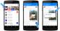השקות פייסבוק Messenger יום - אנלוגי Snapchat סיפורים
