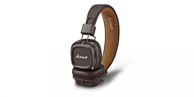 הטוב Bluetooth-אוזניות מרשל הסרן שני עם שקע עבור כבל אודיו