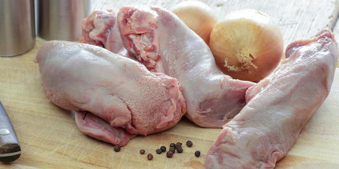 איך וכמה לבשל לשון חזיר: לשון חזיר טרייה