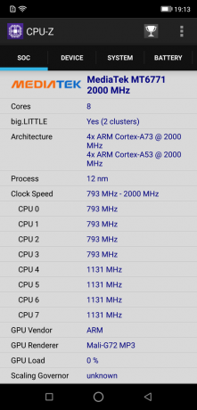 Ulefone Armor 6: CPU-Z