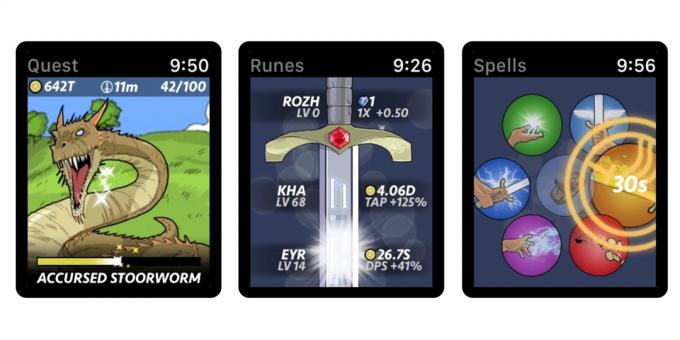 משחקים עבור אפל שעונים: Runeblade