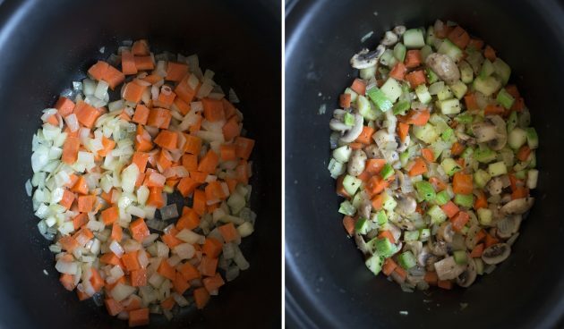  איך מכינים תבשיל שעועית: מוסיפים את שאר הירקות תוך התחשבות בזמן הבישול