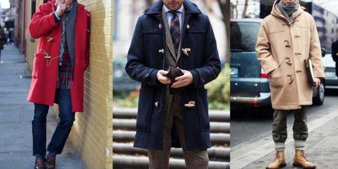 גברים פריטי אופנה: מעיל דובון