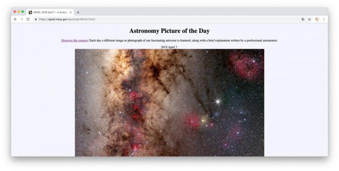 תמונת אסטרונומיה של היום
