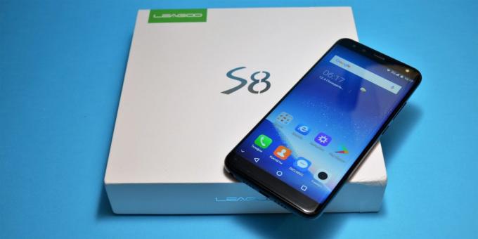 Leagoo S8: אריזה