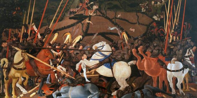 מיתוסים קרביים מימי הביניים: הקרב על סן רומנו