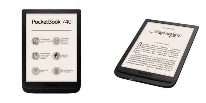 ספרים אלקטרוניים טובים: PocketBook 740