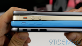 השוואה מפורטת של פריסת 6 iPhone, iPad אויר, מיני אייפד, אייפון 5C, 5S iPhone, ה- iPhone 4s ו- iPod touch