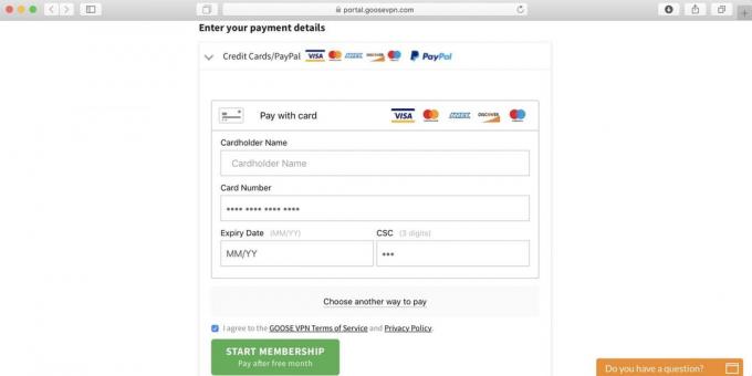 כיצד אני יכול להשתמש נטפליקס ב רוסיה: להזין את פרטי כרטיס האשראי שלך