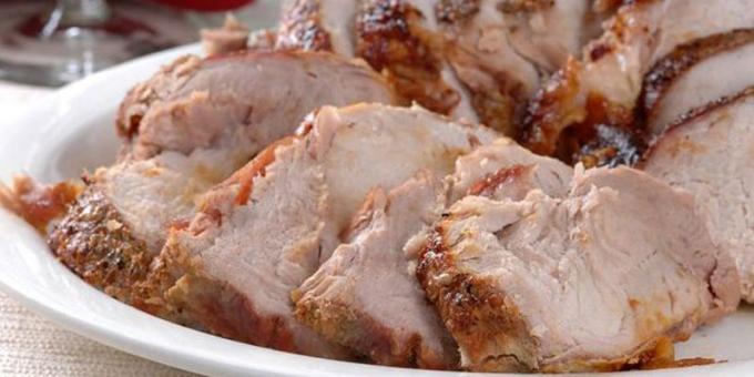 איך לבשל בשר חזיר מבושלים בתנור עם רוטב סויה ודבש