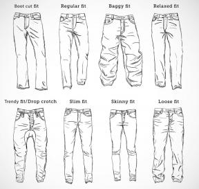 איך לבחור ג'ינס: עריסה עבור גברים